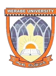 Werabe University logo